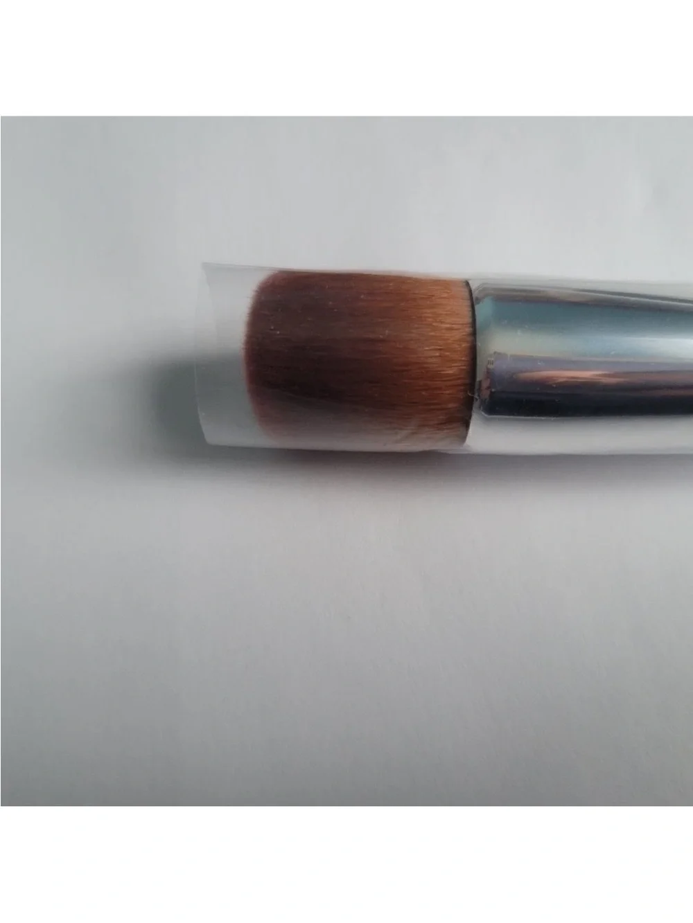 Anastasia Beverly Hills Flat A30 Foundation Brush - Black Handle, Brown Bristles